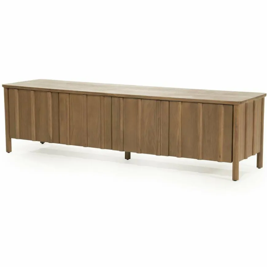 Eleonora TV meubel Jake 4 drs. - bruin