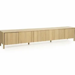 Eleonora TV meubel Jake 6 drs. - naturel