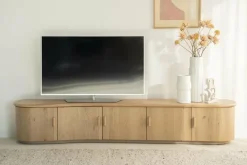 Eleonora TV meubel Josh 240 cm - naturel
