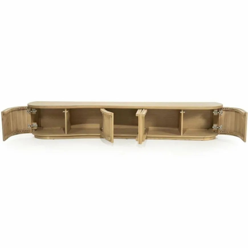 Eleonora TV meubel Josh 240 cm - naturel