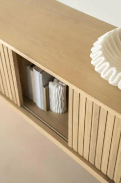 Eleonora TV meubel Milo 180 cm - naturel