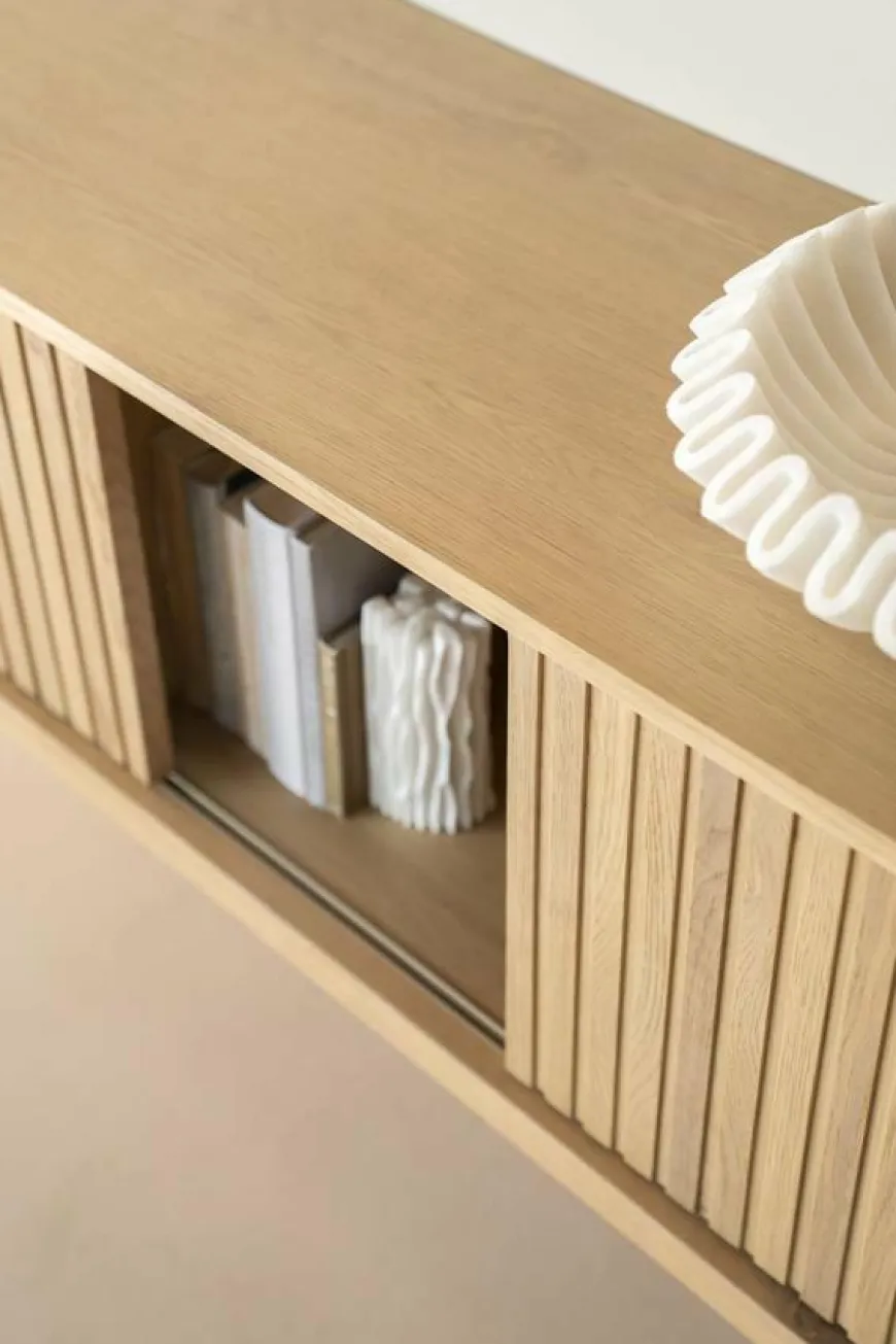 Eleonora TV meubel Milo 180 cm - naturel