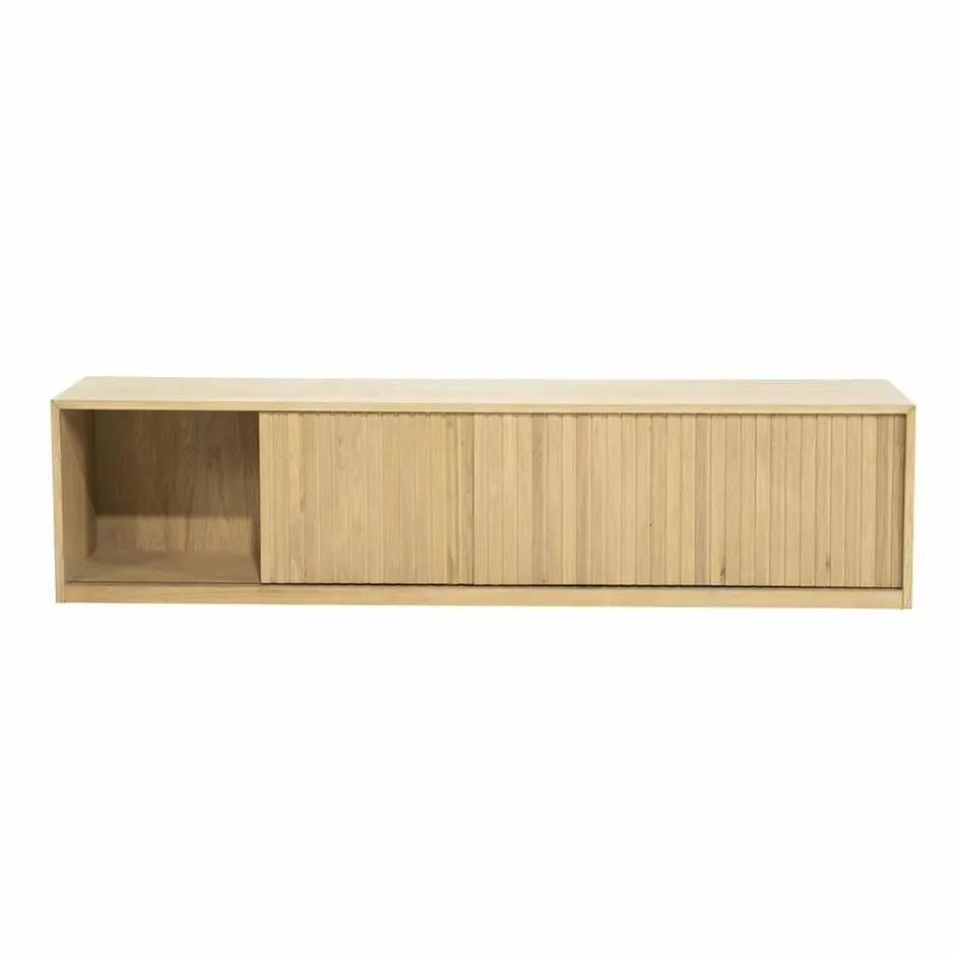 Eleonora TV meubel Milo 180 cm - naturel