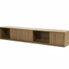 Eleonora TV meubel Milo 240 cm - bruin