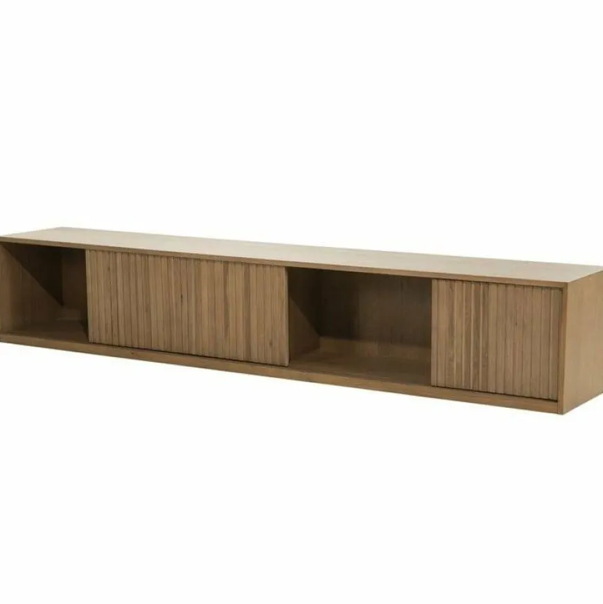 Eleonora TV meubel Milo 240 cm - bruin