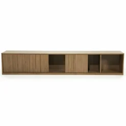 Eleonora TV meubel Milo 240 cm - bruin