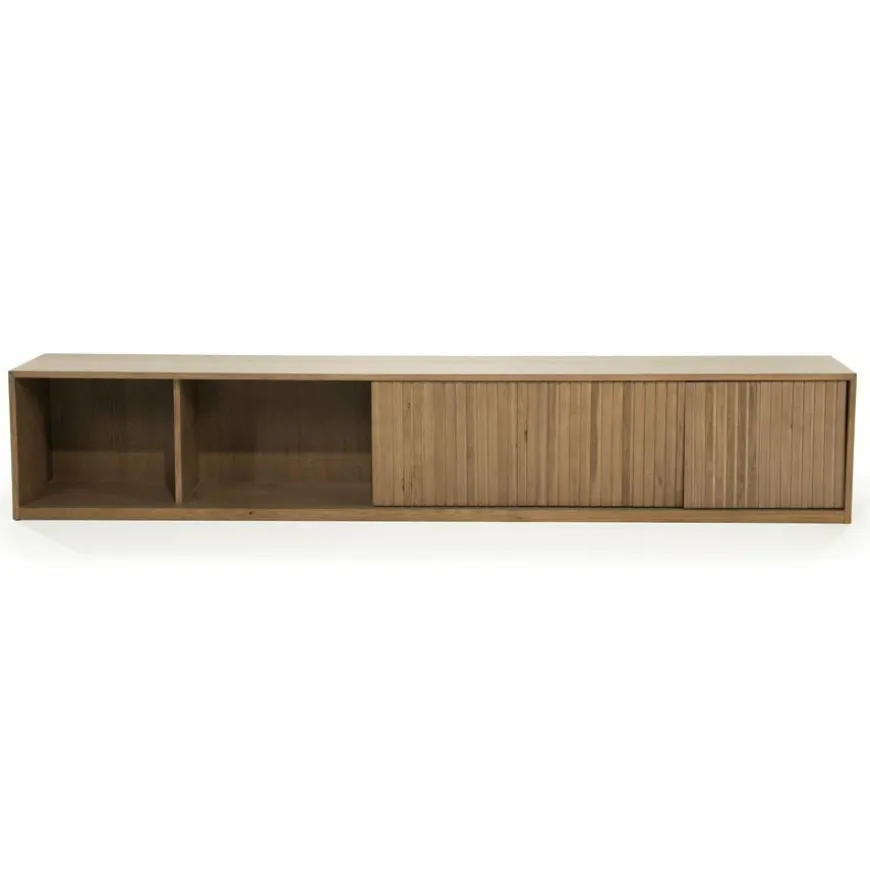 Eleonora TV meubel Milo 240 cm - bruin