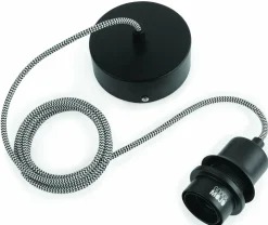 Good&Mojo Hanglamp Amazon recycled autoband met 1 kap zwart S