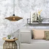 Good&Mojo Hanglamp Bali bamboe 44 x 12 cm zwart naturel S