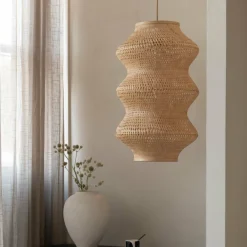 Good&Mojo Hanglamp Barbados bamboe ø40xh.67cm naturel XL
