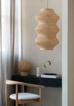 Good&Mojo Hanglamp Barbados bamboe ø40xh.67cm naturel XL