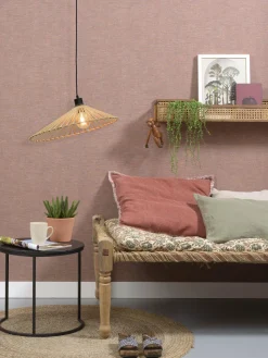 Good&Mojo Hanglamp Bromo bamboe asymm. Ø 50 cm naturel M