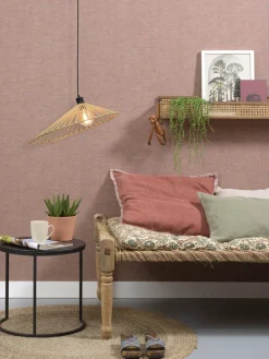 Good&Mojo Hanglamp Bromo bamboe asymm. Ø 60 cm naturel L