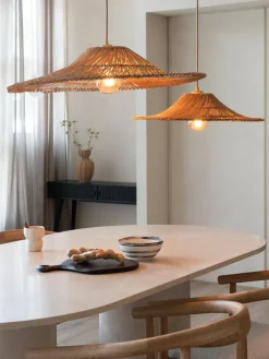 Good&Mojo Hanglamp Cancun rotan ø53 naturel S