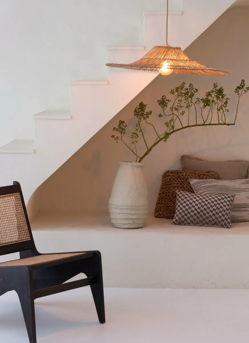 Good&Mojo Hanglamp Cancun rotan ø70 naturel L
