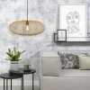 Good&Mojo Hanglamp Cango bamboe ellips dia.60x25cm naturel