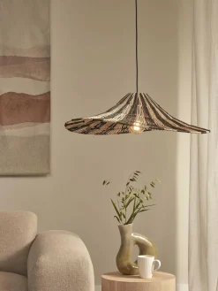 Good&Mojo Hanglamp Cuzco dia.65cm zwart/naturel