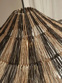 Good&Mojo Hanglamp Cuzco dia.65cm zwart/naturel