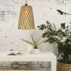 Good&Mojo Hanglamp Kalimantan bamboe/taps Ø34 S