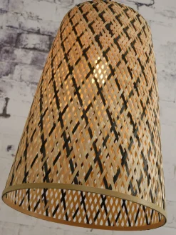 Good&Mojo Hanglamp Kalimantan bamboe/taps Ø34 S