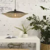 Good&Mojo Hanglamp Kalimantan bamboe plat Ø60 M