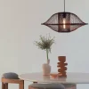 Good&Mojo Hanglamp Maui bamboe ø70xh.30cm burgundy L