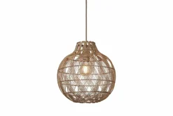Good&Mojo Hanglamp Mendoza bamboe/kap ø35xh.35cm naturel. S