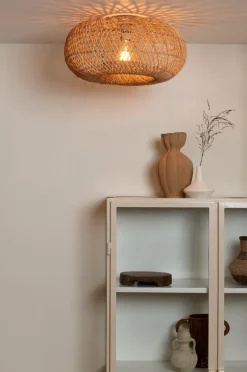 Good&Mojo Plafondlamp Arizona bamboe ø50 naturel S