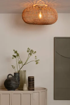 Good&Mojo Plafondlamp Arizona bamboe ø50 naturel S