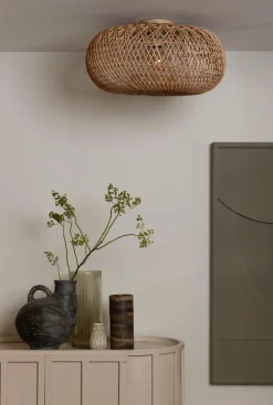 Good&Mojo Plafondlamp Arizona bamboe ø50 naturel S