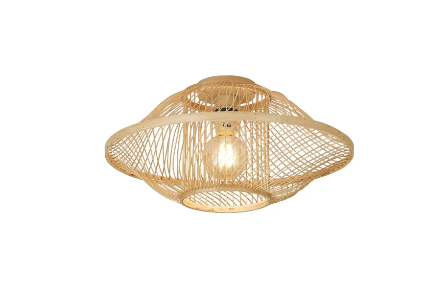 Good&Mojo Plafondlamp Maui bamboe naturel S