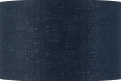 Good&Mojo Tafellamp bamboe 5-poot Kilimanjaro h.59cm/kap 32x20cm eco linnen blue denim