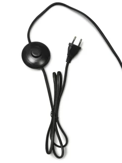 Good&Mojo Vloerlamp Andes bamboe zwart eco linnen zwart