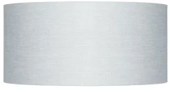Good&Mojo Vloerlamp Andes bamboe zwart eco linnen lichtgrijs