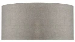 Good&Mojo Vloerlamp bamboe 5-poot Kilimanjaro h.160cm/kap 60x30cm eco linnen donker