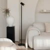 Good&Mojo Vloerlamp bamboe Java zwart