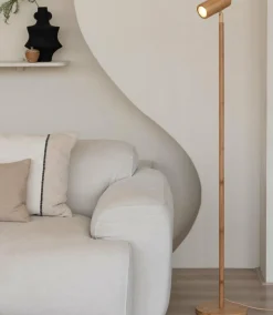 Good&Mojo Vloerlamp bamboe Java naturel
