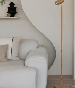 Good&Mojo Vloerlamp bamboe Java naturel
