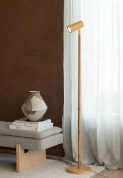 Good&Mojo Vloerlamp bamboe Java naturel