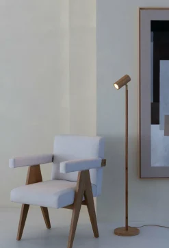 Good&Mojo Vloerlamp bamboe Java naturel