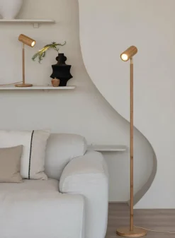 Good&Mojo Vloerlamp bamboe Java naturel