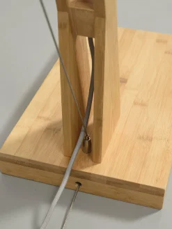 Good&Mojo Vloerlamp Cango bamboe naturel L 207cm kap Ø 60 naturel