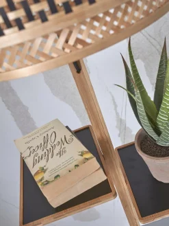 Good&Mojo Vloerlamp Java bamboe met plankjes