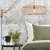 Good&Mojo Wandlamp Bromo bamboe naturel Ø 60 naturel L