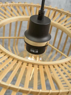 Good&Mojo Wandlamp Bromo bamboe naturel Ø 60 naturel L