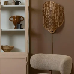 Good&Mojo Wandlamp Kinabalu bambo 40x10xh.50cm naturel bruin