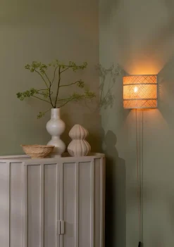 Good&Mojo Wandlamp Langkawi bamboe 32x1x6x25cm naturel