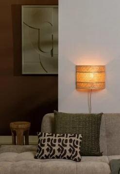 Good&Mojo Wandlamp Langkawi bamboe 32x1x6x25cm naturel