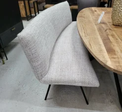 H.E. Design Eettafelbank Simba Ovaal