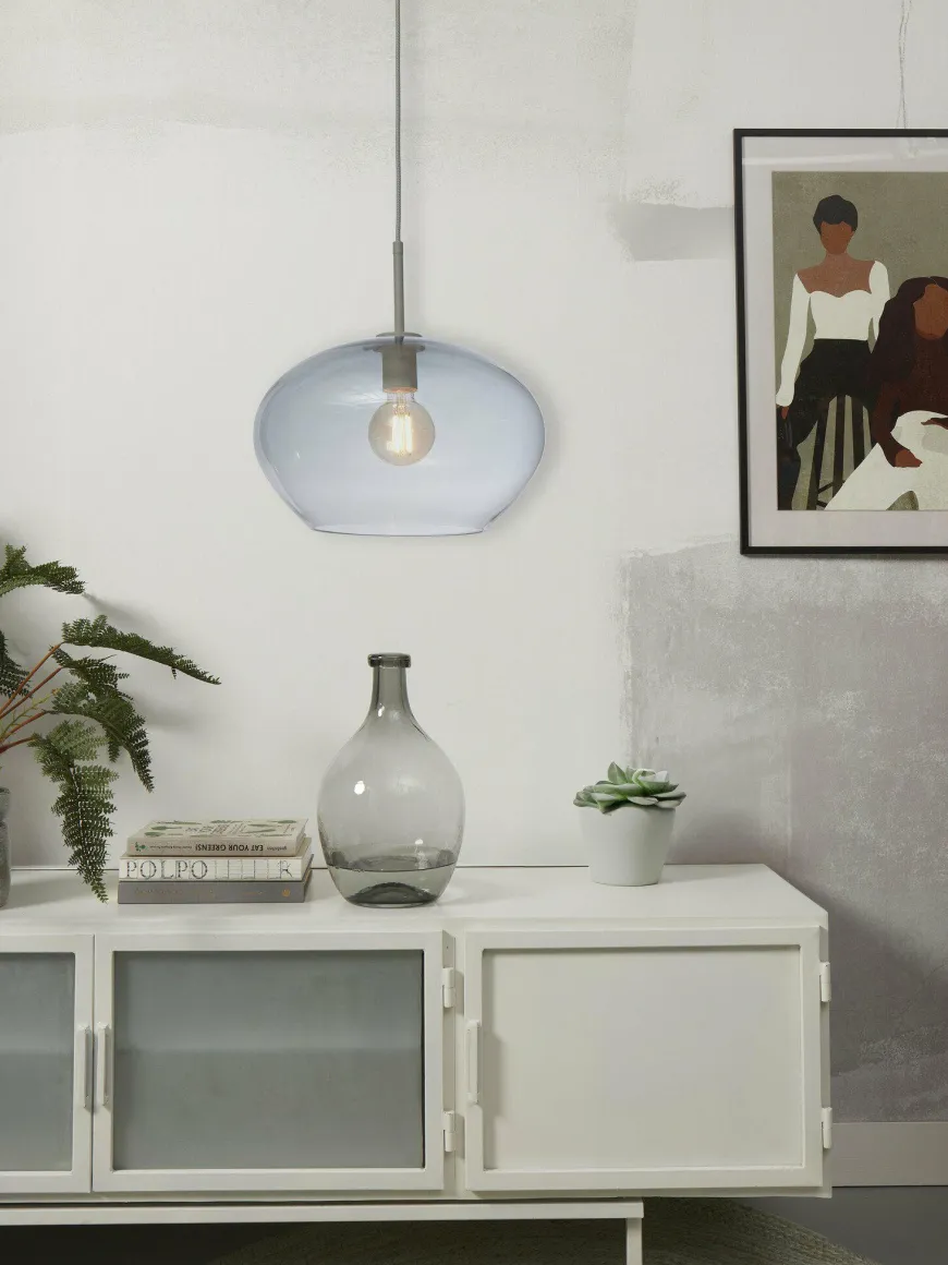 it's about RoMi Hanglamp Bologna kleurverl. lichtgrijs